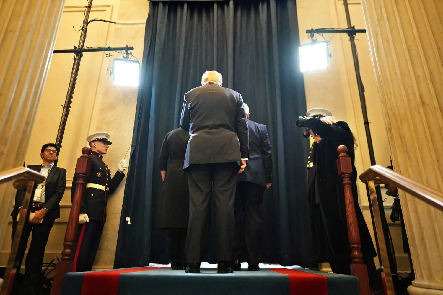 Сцени з інавгурації Трампа 20 січня 2025 ркоу.